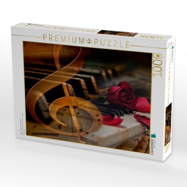 Produktbild: CALVENDO Puzzle Klavier Solo f&uuml;r zehn Finger | 1000 Teile Lege-Gr&ouml;&szlig;e 64x48cm Foto-Puzzle f&uuml;r gl&uuml;ckliche Stunden