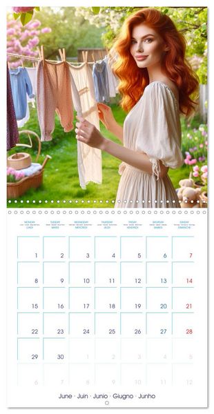 Produktbild: Tradwives (Wall Calendar 2026 12 &times; 12 Inch) CALVENDO 12 Month Wall Calendar