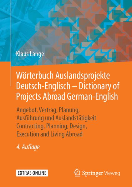 Produktbild: W&ouml;rterbuch Auslandsprojekte Deutsch-Englisch &ndash; Dictionary of Projects Abroad German-English