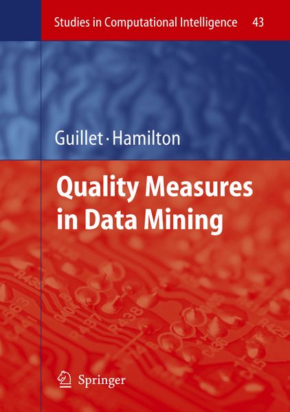 Produktbild: Quality Measures in Data Mining