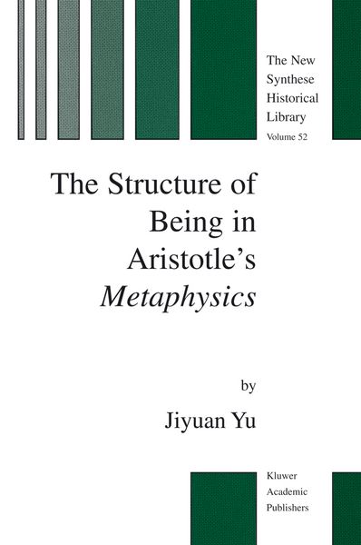 Produktbild: The Structure of Being in Aristotle&rsquo;s Metaphysics