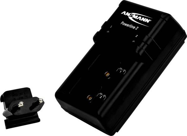 Produktbild: Ansmann Powerline 2 9V-Block-Ladeger&auml;t NiCd, NiMH 9V Block