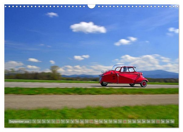 Produktbild: Messerschmitt KR 200 Kabinenroller (Wandkalender 2026 DIN A3 quer), CALVENDO Monatskalender