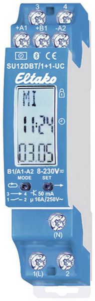Produktbild: Eltako 23200902 Schaltuhr digital Astroprogramm, Tagesprogramm, Wochenprogramm IP20 Gangreserve, Zufallsfunktion