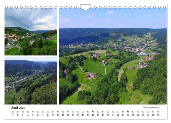 Produktbild: Luftaufnahmen rund um den Ochsenkopf (Wandkalender 2026 DIN A4 quer), CALVENDO Monatskalender