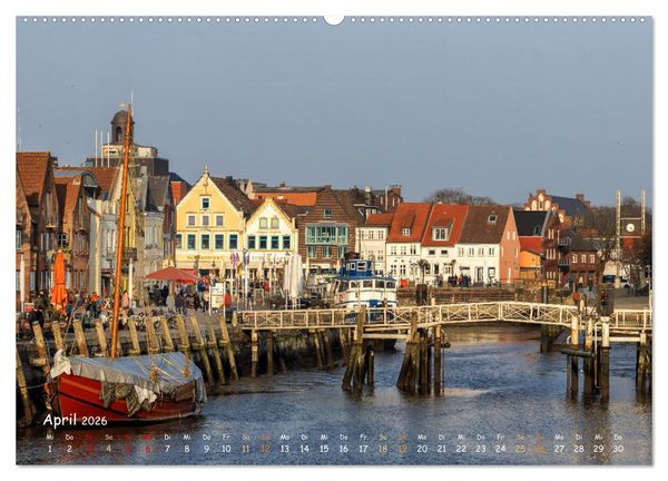 Produktbild: Westk&uuml;ste - Zwischen St. Peter Ording, B&uuml;sum und Elbe (Wandkalender 2026 DIN A2 quer), CALVENDO Monatskalender