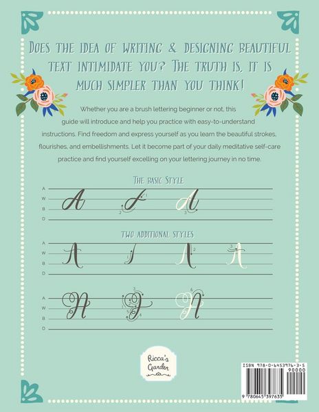 Produktbild: The Lettering Workbook for Small Tip Brush Pen