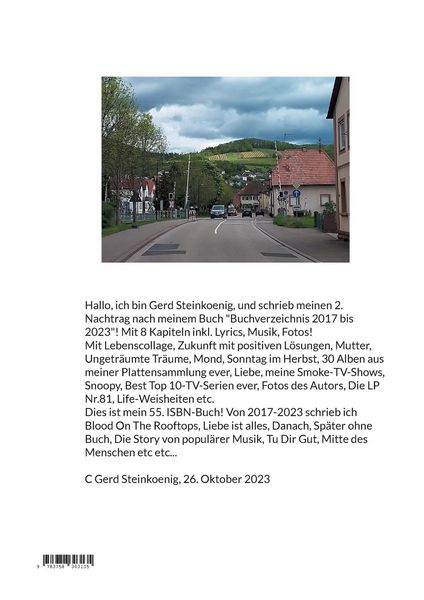 Produktbild: Nachtrag Teil 2 nach meinem Buchverzeichnis 2017 bis 2023