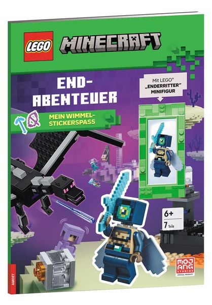 Produktbild: LEGO&reg; Minecraft&reg; - End-Abenteuer - Mein Wimmel-Stickerspa&szlig;