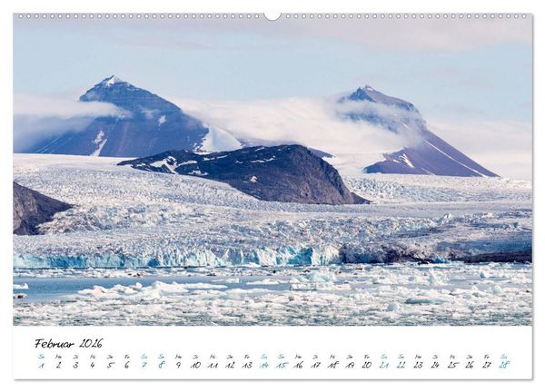 Produktbild: 78&deg; Nord - Arktische Momente in Svalbard (hochwertiger Premium Wandkalender 2026 DIN A2 quer), Kunstdruck in Hochglanz