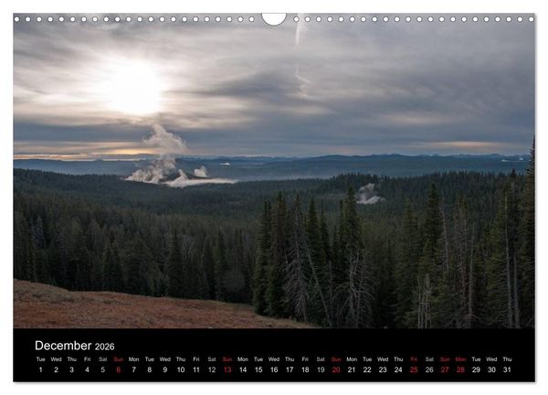 Produktbild: Beautiful Yellowstone and Grand Tetons National Parks (Wall Calendar 2026 DIN A3 landscape), CALVENDO 12 Month Wall Calendar
