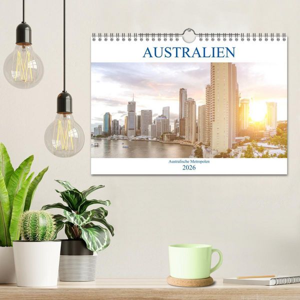 Produktbild: Australien - Australische Metropolen (Wandkalender 2026 DIN A4 quer), CALVENDO Monatskalender