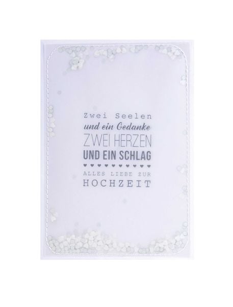 Produktbild: R&auml;der Konfettikarte Zwei Seelen