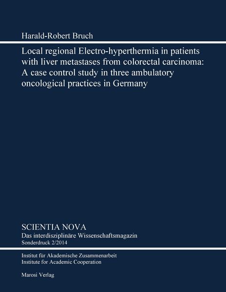 Produktbild: Local regional Electro-hyperthermia in patients with liver metastases from colorectal carcinoma.