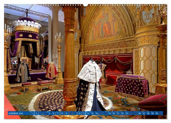 Produktbild: Le dernier sacre d'un Roi de France : Charles X (Calendrier mural 2026 DIN A2 vertical), CALVENDO calendrier mensuel