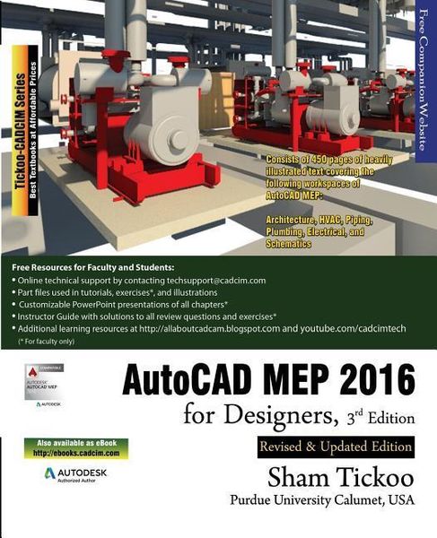 Produktbild: AutoCAD MEP 2016 for Designers, 3rd Edition