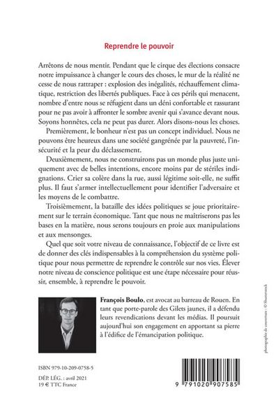 Produktbild: Reprendre le pouvoir : manuel d'&eacute;mancipation politique