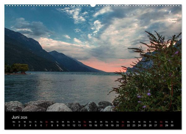Produktbild: Die sch&ouml;nste Seite am Gardasee (Wandkalender 2026 DIN A2 quer), CALVENDO Monatskalender