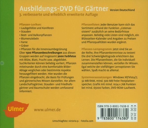 Produktbild: Der G&auml;rtner 8 - Die Ausbildungs DVD