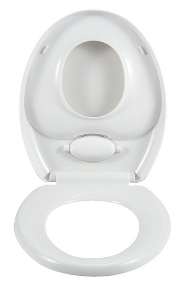 Produktbild: WC-Sitz Mod. Family, Toiletten-Doppelsitz mit Absenkautomatik
