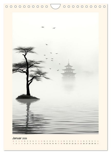 Produktbild: Japan - Kunst und Tradition (Wandkalender 2026 DIN A4 hoch), CALVENDO Monatskalender