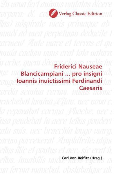Produktbild: Friderici Nauseae Blancicampiani ... pro insigni Ioannis inuictissimi Ferdinandi Caesaris