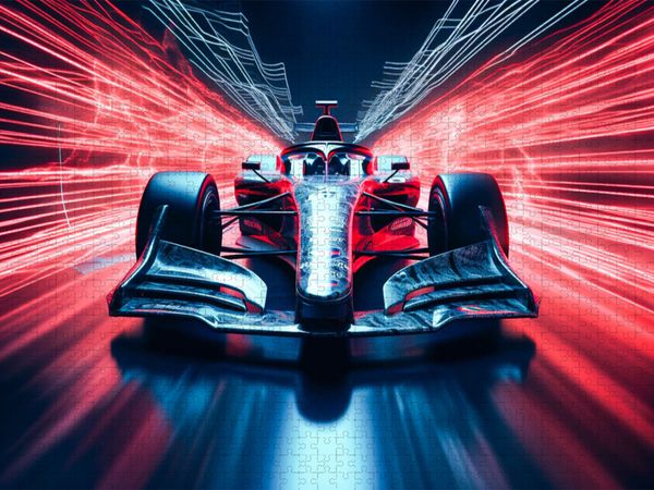 Produktbild: CALVENDO Puzzle Ein Motiv aus dem Kalender Formel E Phantasien | 1000 Teile Lege-Gr&ouml;&szlig;e 64x48cm Foto-Puzzle f&uuml;r gl&uuml;ckliche Stunden