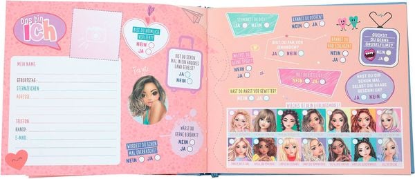Produktbild: TOPModel Freundebuch Motiv 2 CUTIE STAR