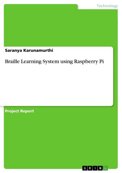 Produktbild: Braille Learning System using Raspberry Pi