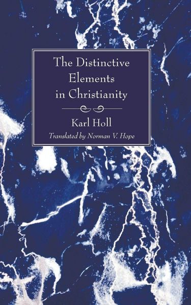 Produktbild: The Distinctive Elements in Christianity