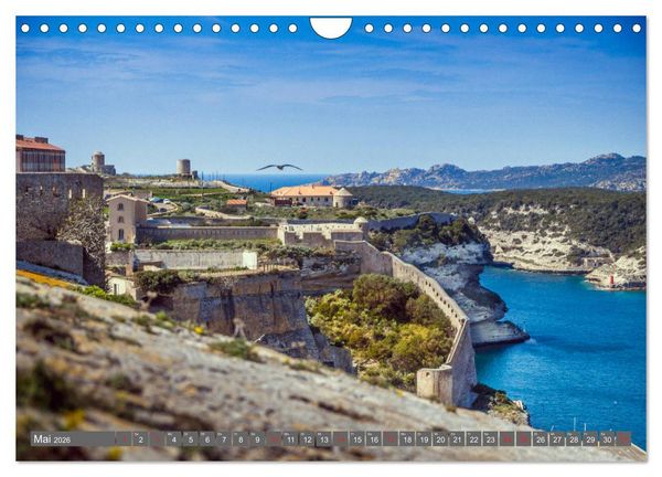 Produktbild: Korsika - Traum des Mittelmeers 2026 (Wandkalender 2026 DIN A4 quer), CALVENDO Monatskalender