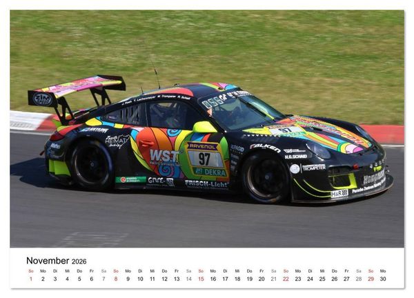 Produktbild: Motorsport aus Zuffenhausen (Wandkalender 2026 DIN A4 quer), CALVENDO Monatskalender