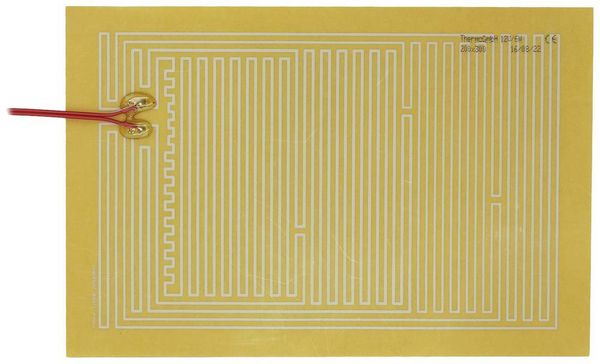 Produktbild: Thermo TECH Polyester Heizfolie 12V 6W (L x B) 300mm x 200mm