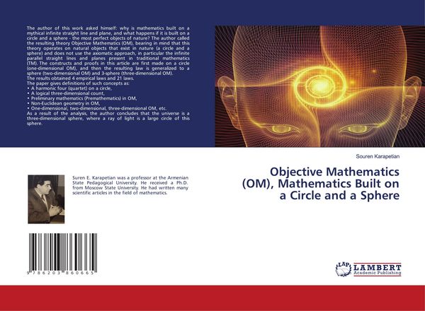 Produktbild: Objective Mathematics (OM), Mathematics Built on a Circle and a Sphere