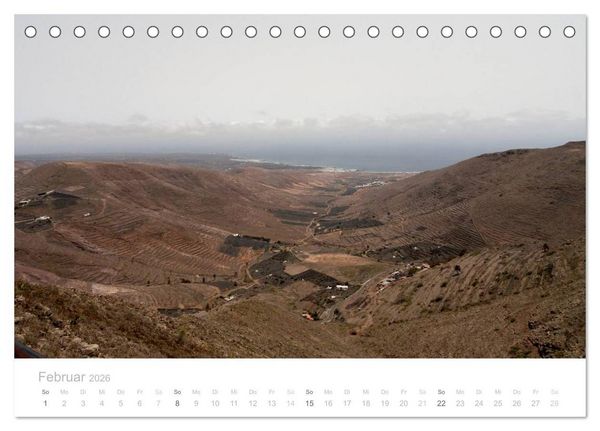 Produktbild: Die unwirkliche Welt von Lanzarote (Tischkalender 2026 DIN A5 quer), CALVENDO Monatskalender