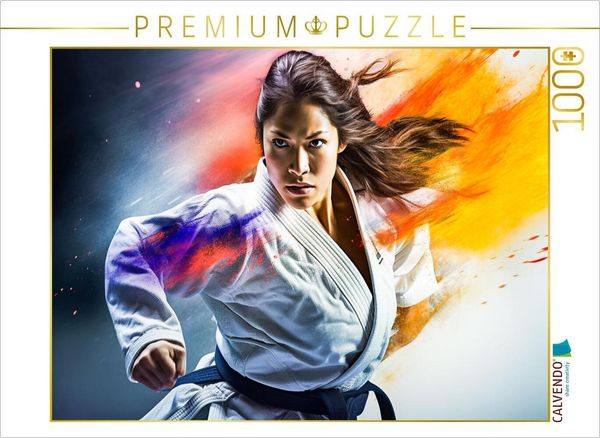 CALVENDO Puzzle Ein Motiv aus dem Kalender Judo und Motivation | 1000 Teile Lege-Größe 64x48cm Foto-Puzzle für glückliche Stunden