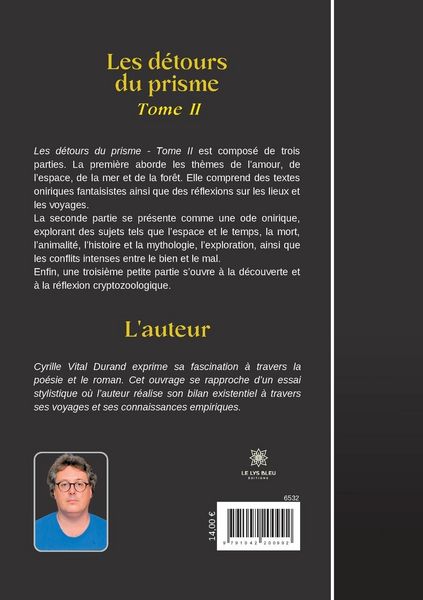 Produktbild: Cyrille Vital Durand: D&eacute;tours du prisme