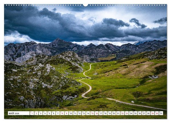 Produktbild: Sublimes paysages d'Espagne (Calendrier mural 2026 DIN A2 vertical), CALVENDO calendrier mensuel