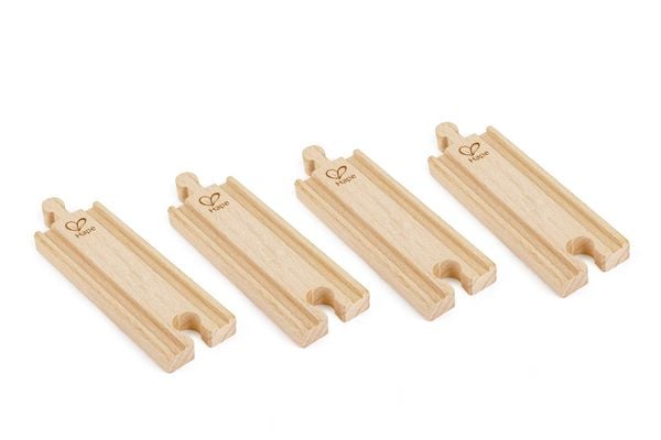 Produktbild: Kurze Eisenbahnschienen, 4 Stück