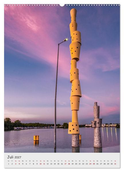 Produktbild: Kunst an Emscher und Kanal (Wandkalender 2027 DIN A2 hoch), CALVENDO Monatskalender