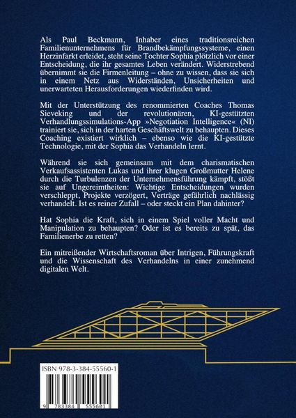 Produktbild: Verkannt - Ein Wirtschaftsroman &uuml;ber Negotiation Intelligence (NI), live & KI-gest&uuml;tztes Verhandlungscoaching/-training und den Kampf um ein Familienu