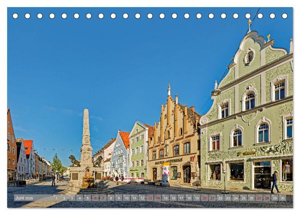 Produktbild: Freising - 1300 Jahre Korbinian (Tischkalender 2026 DIN A5 quer), CALVENDO Monatskalender