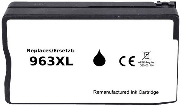 Produktbild: Renkforce Druckerpatrone ersetzt HP 963XL, 3JA30AE Kompatibel Schwarz RF-5679862