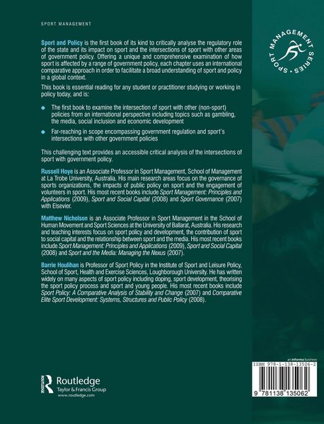 Produktbild: Sport and Policy