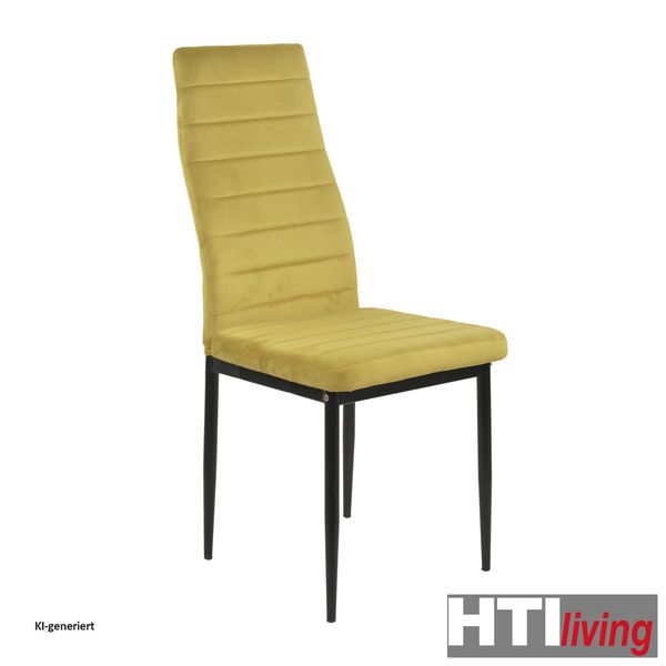 Produktbild: HTI-Living Stuhl Memphis Velvet 4er-Set Stuhl Memphis Velvet 4er-Set