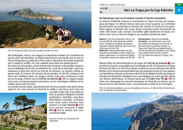 Produktbild: ROTHER Guide de randonn&eacute;es Majorque. 80 itin&eacute;raires - Les plus belles randonn&eacute;es entre mer et montagne