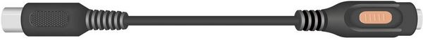 Produktbild: SpeaKa Professional SP-7870312 DIN-Anschluss / Klinke Audio Adapter [1x DIN-Stecker 5pol. - 1x Klinkenbuchse 6.35 mm] Schwarz