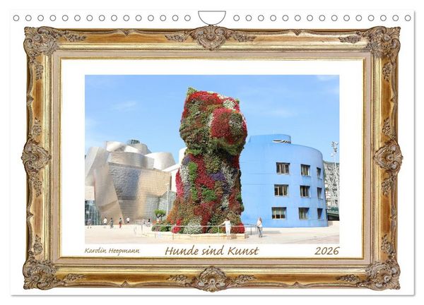 Produktbild: Hunde sind Kunst (Wandkalender 2026 DIN A4 quer), CALVENDO Monatskalender