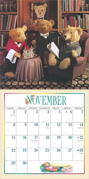 Produktbild: Der Teddyb&auml;r Kalender 2027