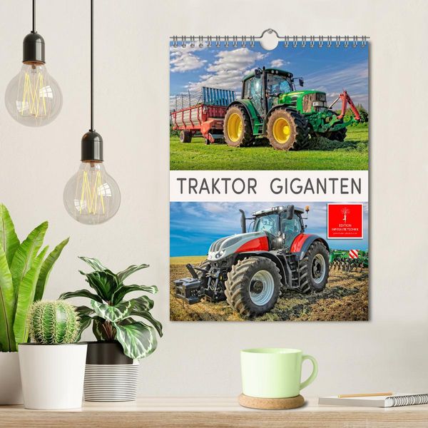 Produktbild: Traktor Giganten (Wandkalender 2026 DIN A4 hoch), CALVENDO Monatskalender